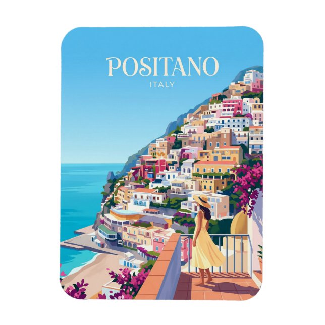 ÍMAN  POSITANO ITÁLIA (Vertical)