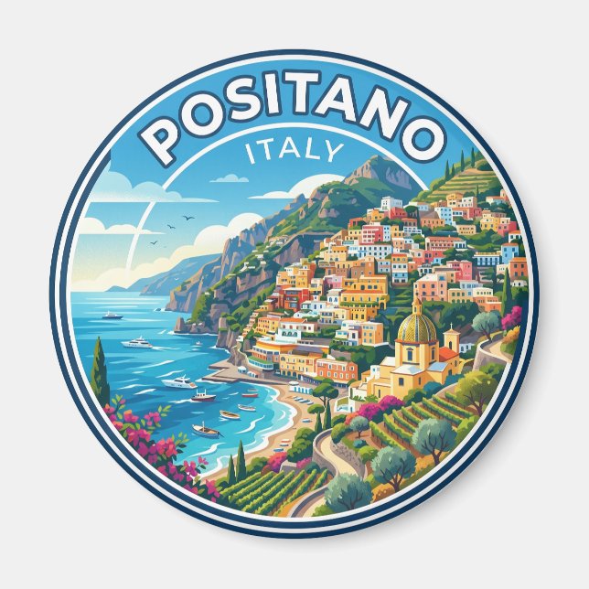 Íman Positano Itália (Frente)
