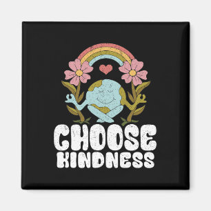 Íman Positivo Arco-Íris Paz Hippie Escolher bondade Ear