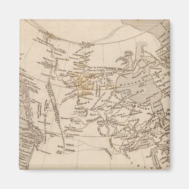 Íman Posse britânica na América (Frente)