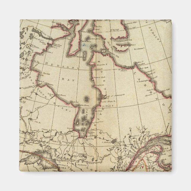 Íman Posse Britânica na América do Norte (Frente)