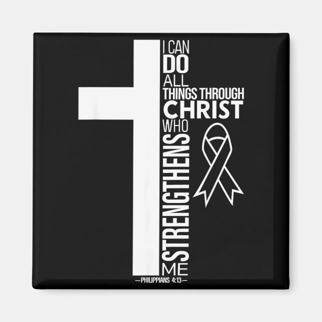 Íman Posso Fazer Coisas Através Da Fé Em Cristo Diabete (Frente)