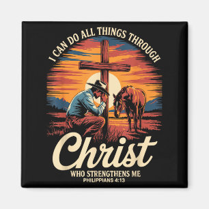 Íman Posso Fazer Todas as Coisas Através de Cristo Cowb