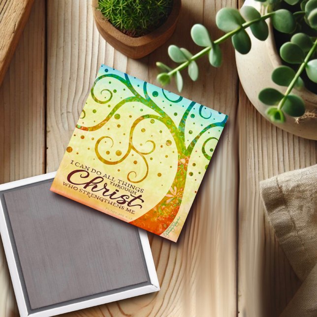 Íman Posso Fazer Tudo Através Da Inspirividade Do Crist (Criador carregado)