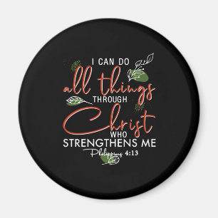 Íman Posso Fazer Tudo Através De Cristos Que Se Fortale