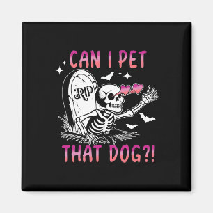 Íman Posso Pôr Aquele Cão No Skeleton Halloween?