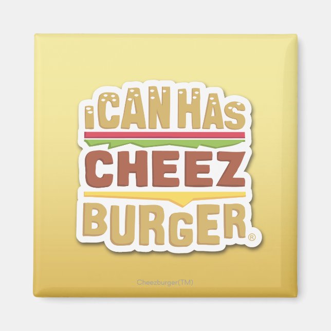 Íman Posso Ter Cheezburger (sombra) (Frente)