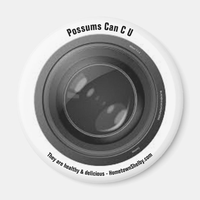 Íman Possum Can C U Magnet (Frente)