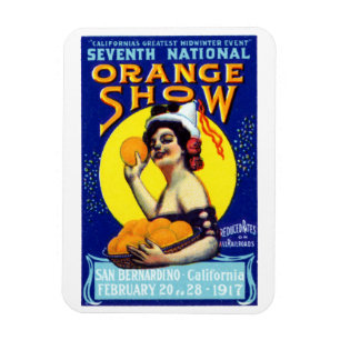 Íman Poster 1917 de San Bernardino