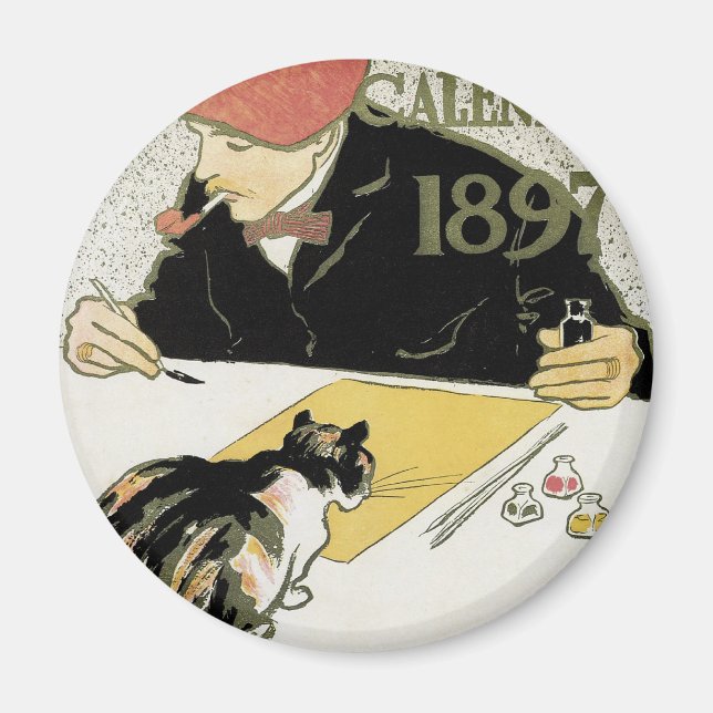 Íman Poster Calendar 1897 (Frente)