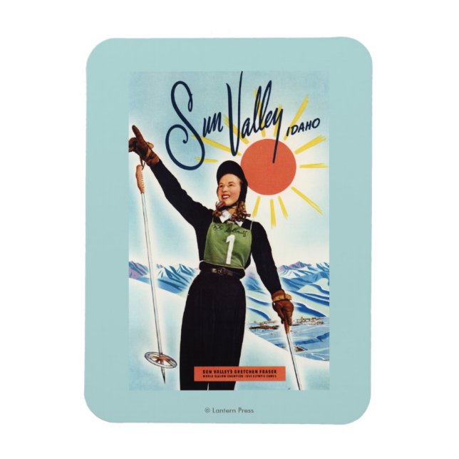 Íman Poster de anúncio por laser Gretchen (Vertical)