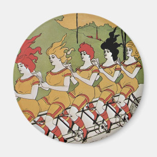 Íman Poster de Bicicleta de Mancal