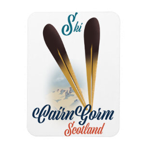 Íman poster de Esqui CairnGorm Scotland