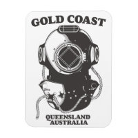 poster de mergulho na Austrália na costa Dourada Q