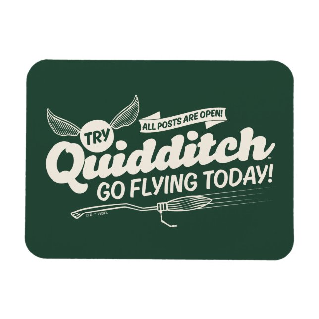 Íman POSTER DE Recrutamento QUIDDITCH™ (Horizontal)