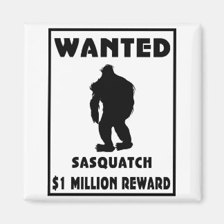 Íman Poster de Sasquatch