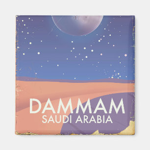 Íman Poster de viagens Dammam Arábia Saudita