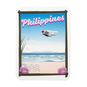 Íman Poster de viagens de Filipinas