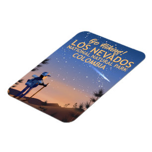 Íman Poster de viagens Nacional do Parque Natural de Lo