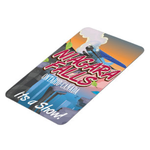 Íman poster de viagens Niagara Falls Ontario Canadá