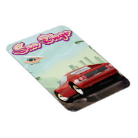 Poster de viagens San Diego Red sport 1988