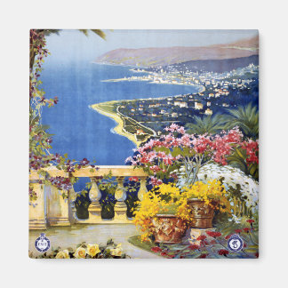 Íman Poster de viagens Sanremo Itália