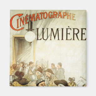 Íman Poster do cinema dos irmãos de Lumière