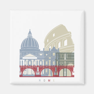 Íman Poster do horizonte de Roma