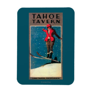 Íman Poster do Promo da taberna de Tahoe