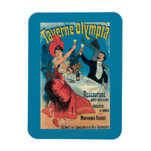 Íman Poster do promocional da Olympia de Taverne