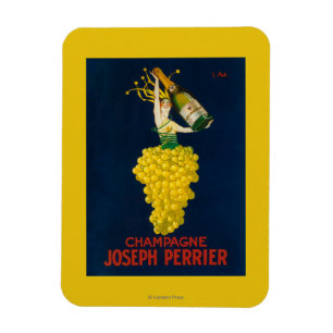 Íman Poster do promocional de Joseph Perrier Champagne