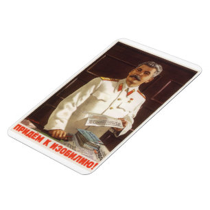 Íman Poster do soviete de Stalin