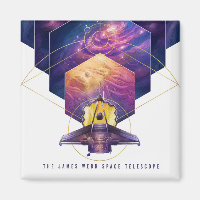 Poster do Telescópio Espacial James Webb.
