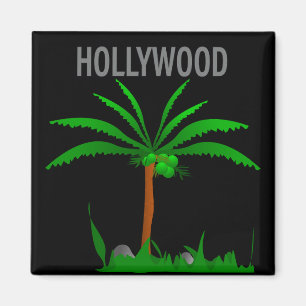 Íman Poster Hollywood Blvd. Ímã
