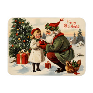 Íman poster natal vintage