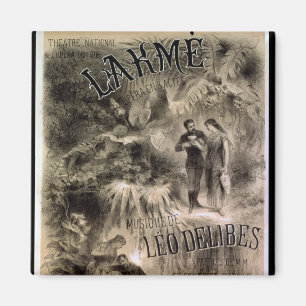 Íman Poster publicando 'Lakme'