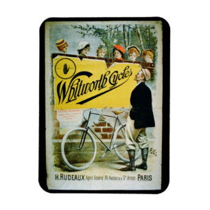Íman Poster publicando "Whitworth Cycle", Paris (colo)