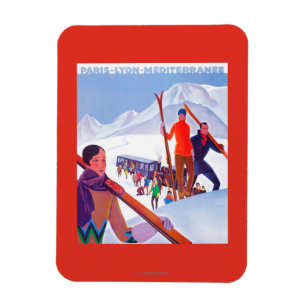 Íman Poster relativo à promoção Railway de PLM