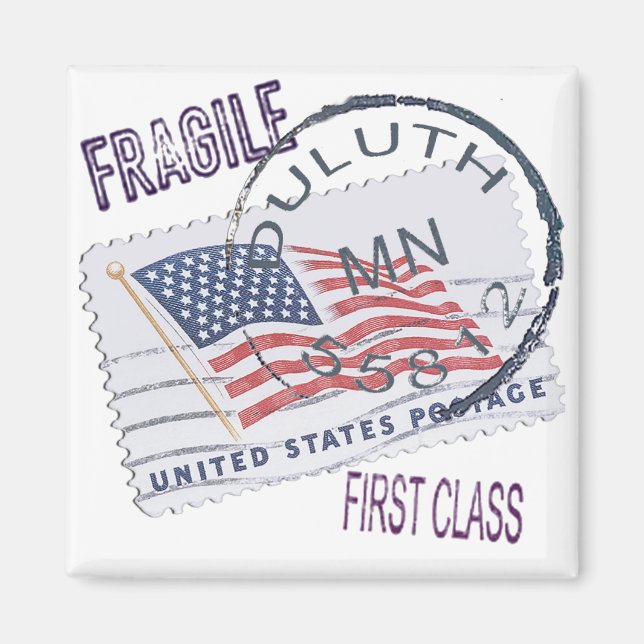 Íman Postmark Duluth 5812 (Frente)