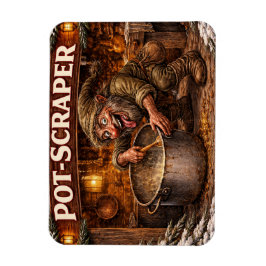 Íman Pot Scraper Icelandic Yule Lad 