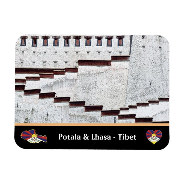 Íman Potala Palace & Lhasa city, Tibete / Himalaia (Horizontal)