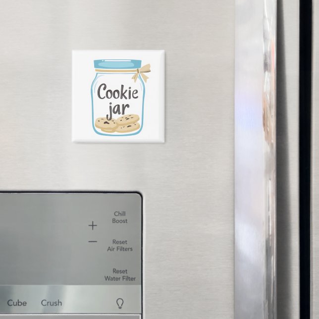 Íman Pote de Biscoitos Comida Fofa (In Situ (Fridge))