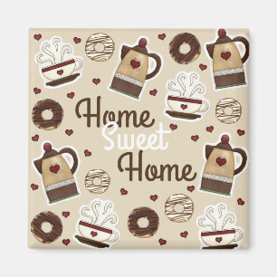 Íman Pote de café e taça