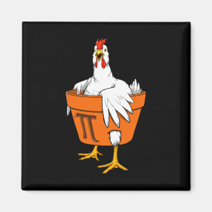 Íman Pote De Frango Dia Pi Camisa Presente Homens Mulhe