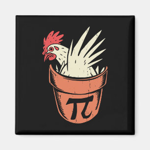 Íman Pote De Frango Pi Engraçado Professor De Matemátic