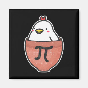 Íman Pote De Galinha Pi Dia Engraçado Professor De Mate