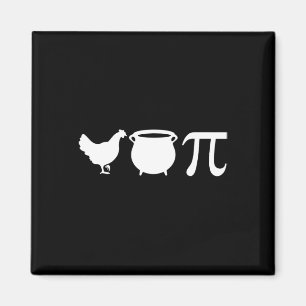 Íman Pote De Galinha Pi Pi Dia Vintage Retrocesso Matem