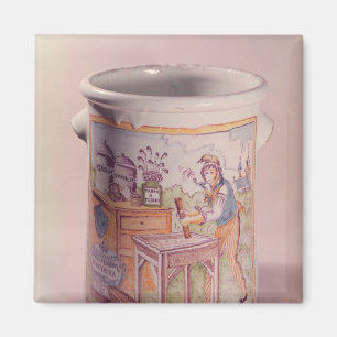 Íman Pote do tabaco que descreve um tobacconist