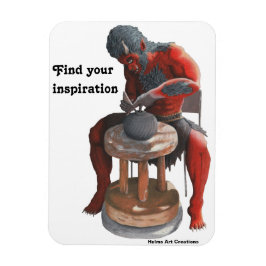 Íman Potes de Fazer Ogre Potter Fantasia Magnet Flexíve