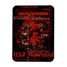 Potpourri World Christmas Navidad Noel P Magnet